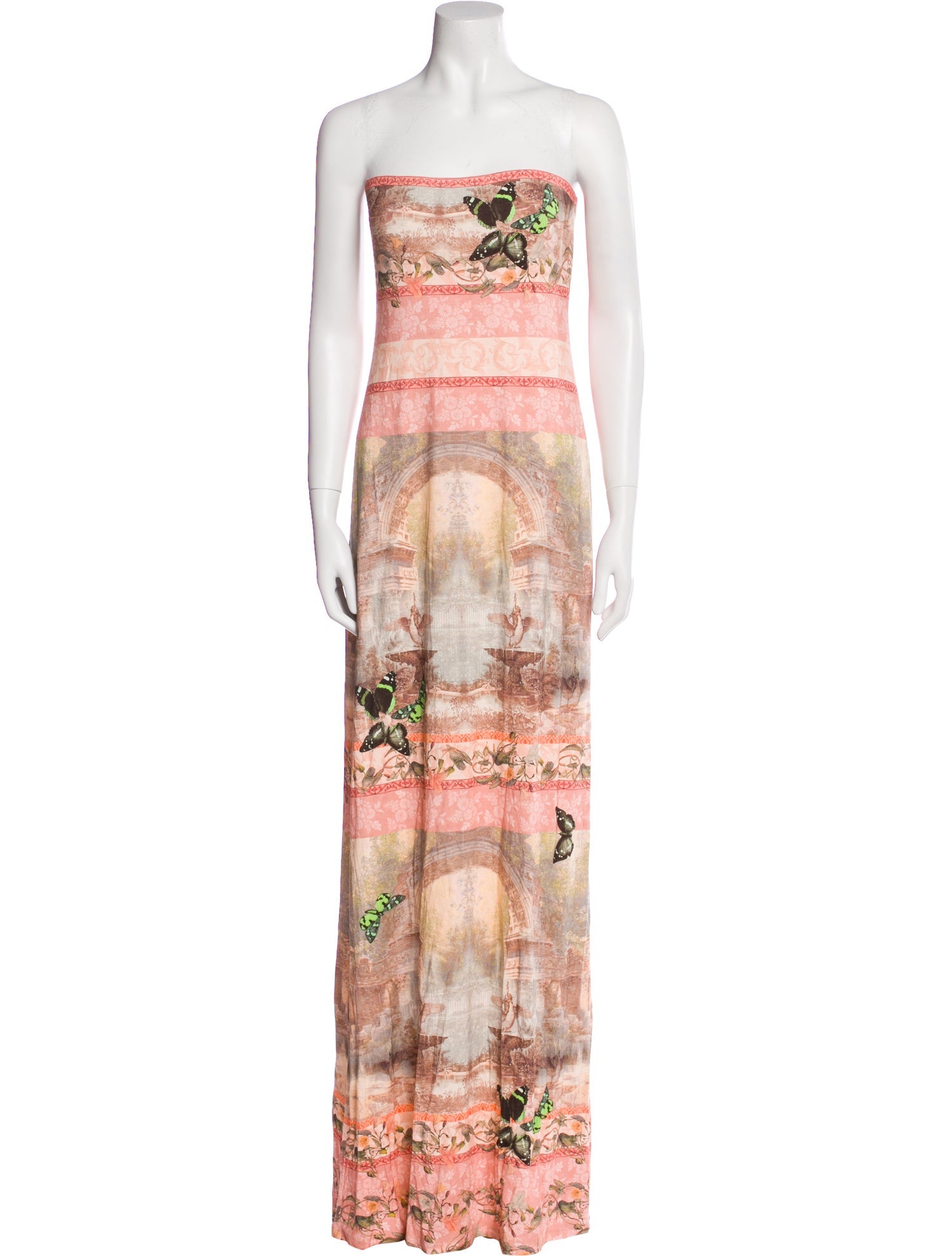 Alice + Olivia Printed Long Dress w/ Tags