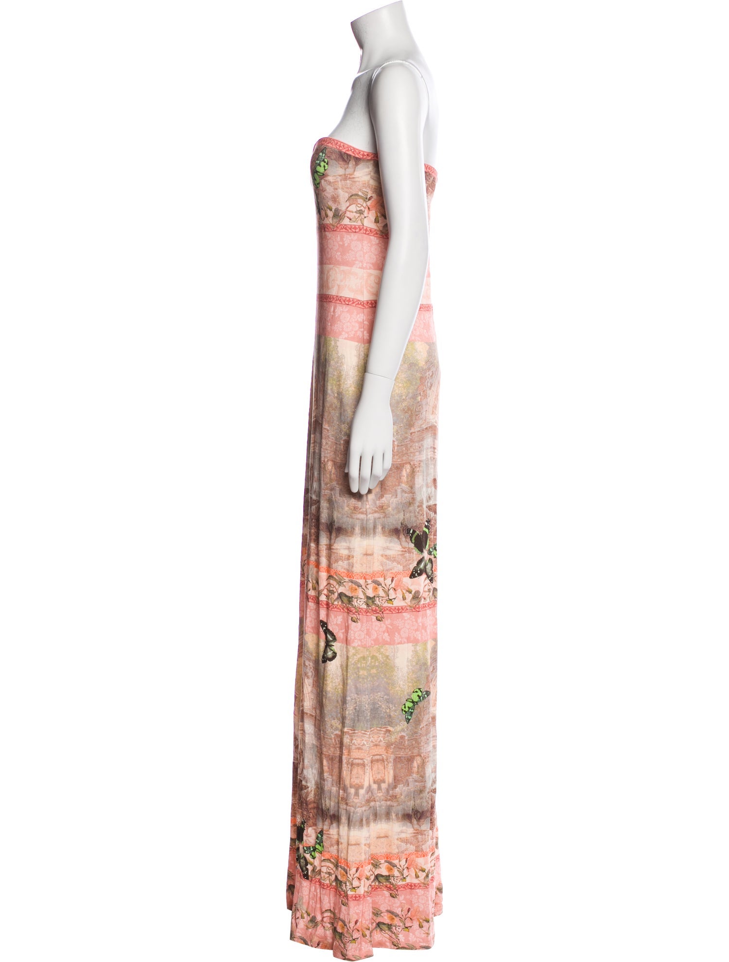 Alice + Olivia Printed Long Dress w/ Tags