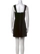 Alice + Olivia Square Neckline Mini Dress