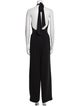Alice + Olivia Silk Cowl Neck Jumpsuit
