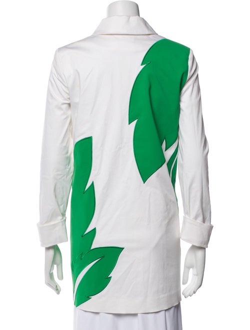 Alice + Olivia Graphic Print Coat