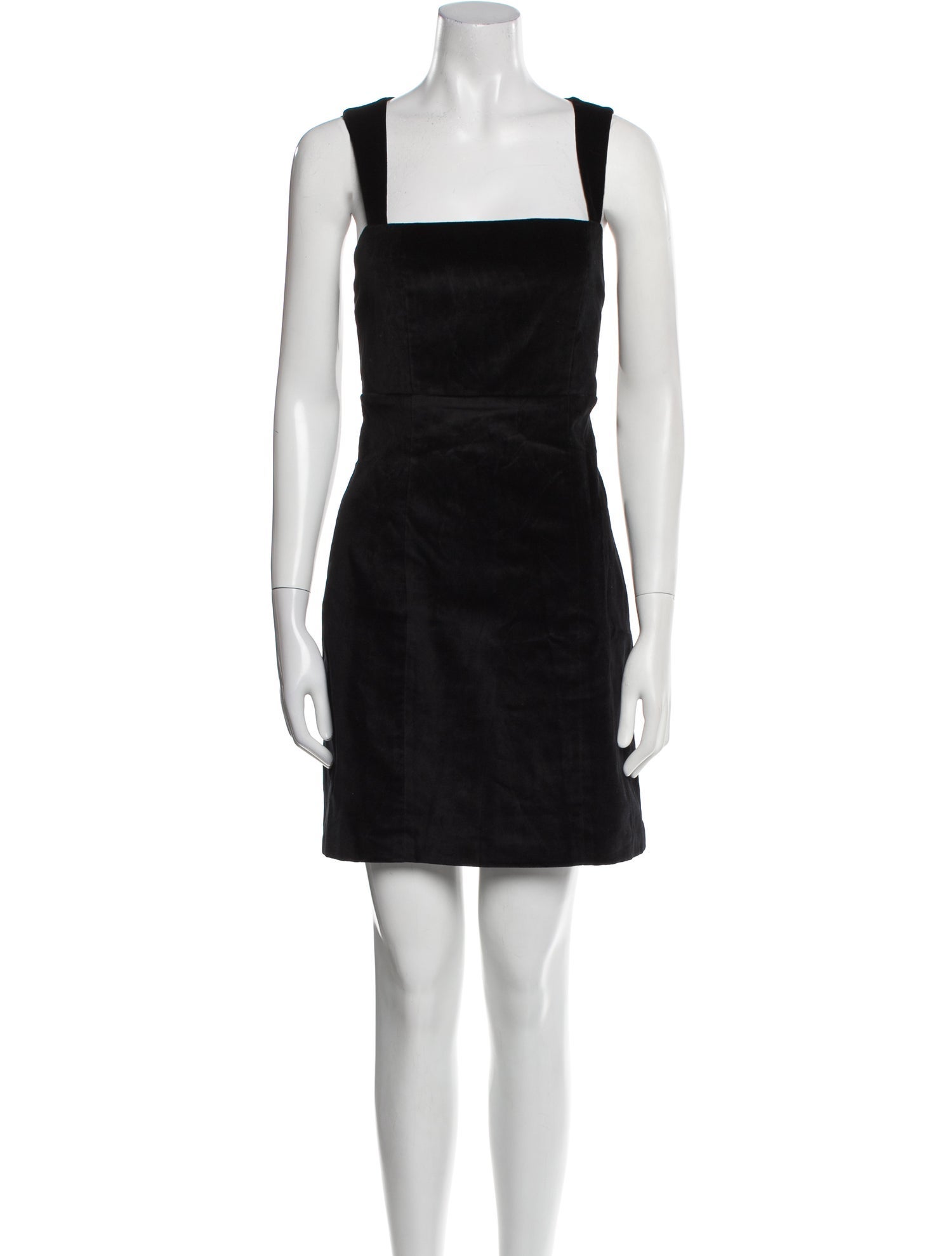Alice + Olivia Square Neckline Mini Dress