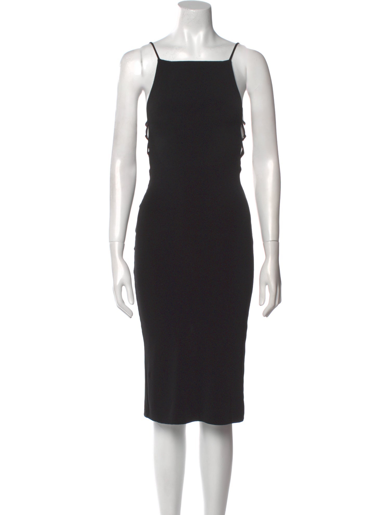 Alice + Olivia Square Neckline Knee-Length Dress