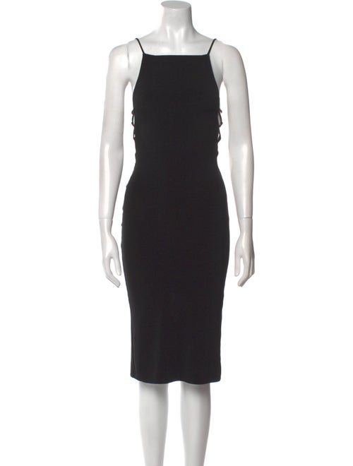 Alice + Olivia Square Neckline Knee-Length Dress