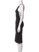 Alice + Olivia Square Neckline Knee-Length Dress