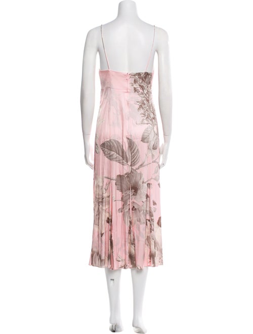 Alice + Olivia Floral Print Long Dress