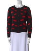 Alice + Olivia Wool Printed Sweater