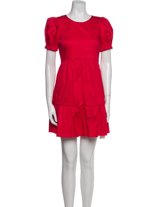Alice + Olivia Crew Neck Mini Dress