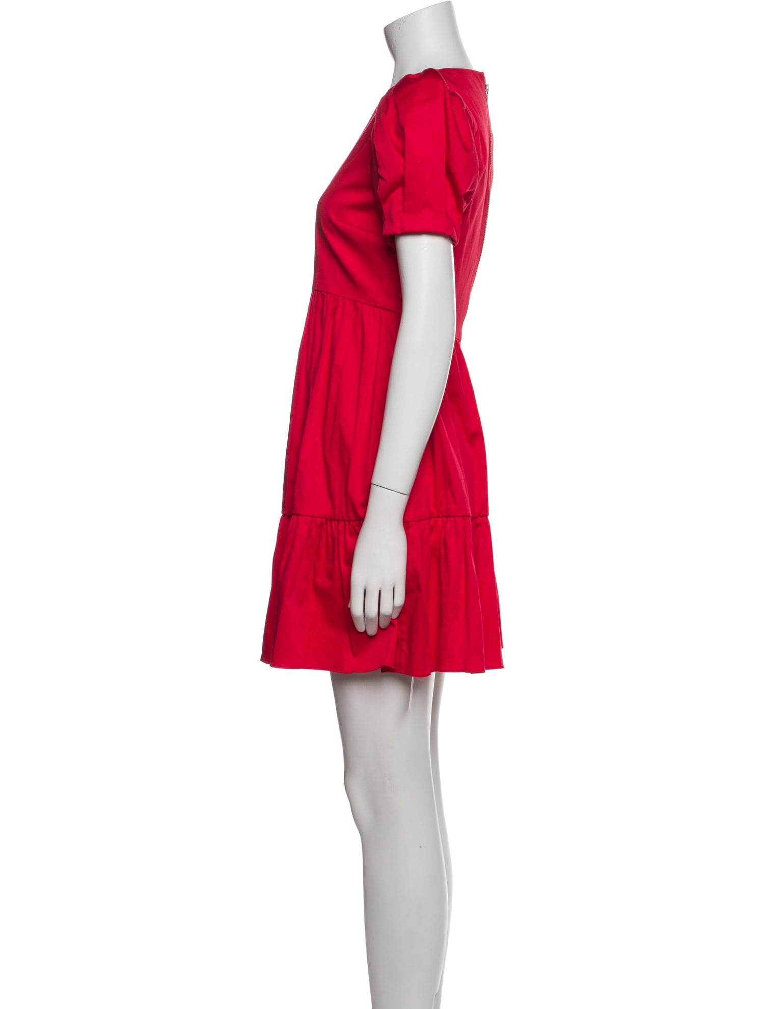 Alice + Olivia Crew Neck Mini Dress