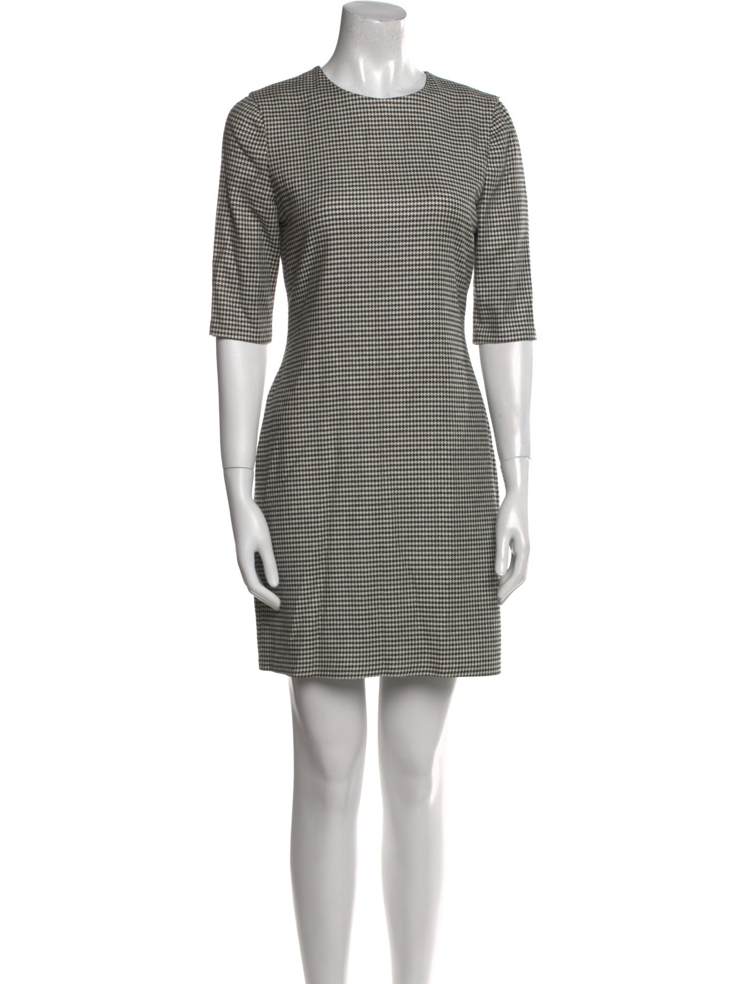 Alice + Olivia Crew Neck Mini Dress