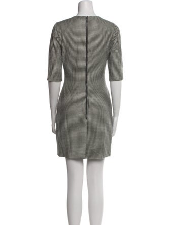 Alice + Olivia Crew Neck Mini Dress