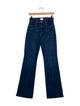 Alice + Olivia Mid-Rise Wide Leg Jeans