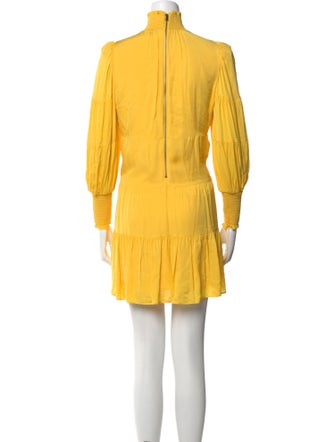 Alice + Olivia Mock Neck Mini Dress