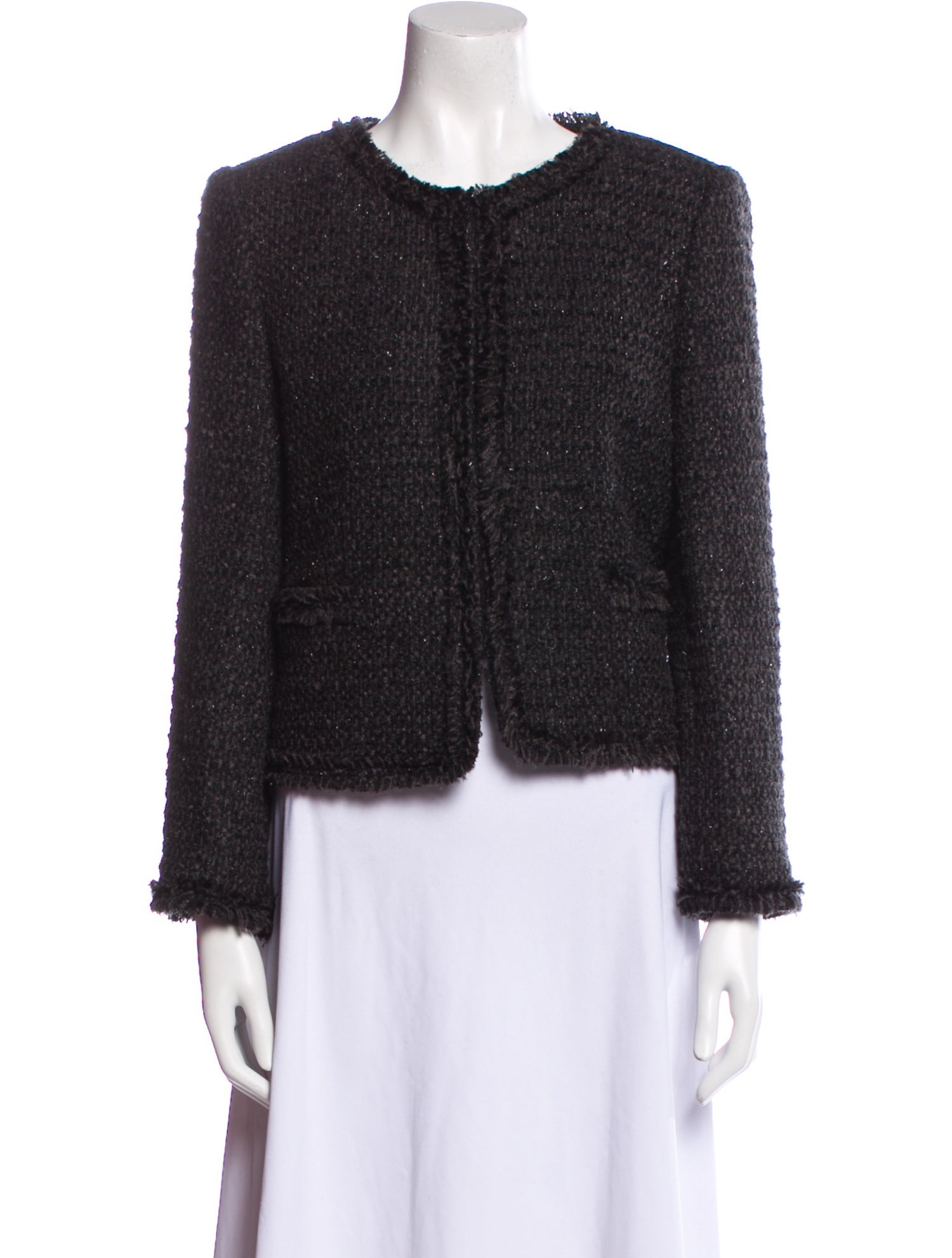 Alice + Olivia Tweed Evening Jacket