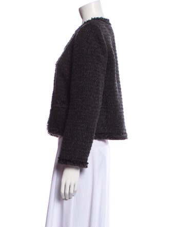 Alice + Olivia Tweed Evening Jacket