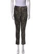 Alice + Olivia Animal Print Skinny Leg Pants