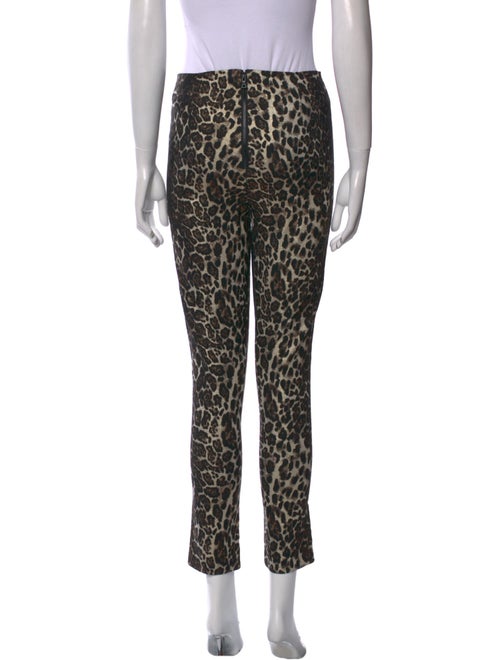 Alice + Olivia Animal Print Skinny Leg Pants