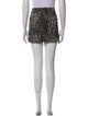 Alice + Olivia Animal Print Mini Skirt