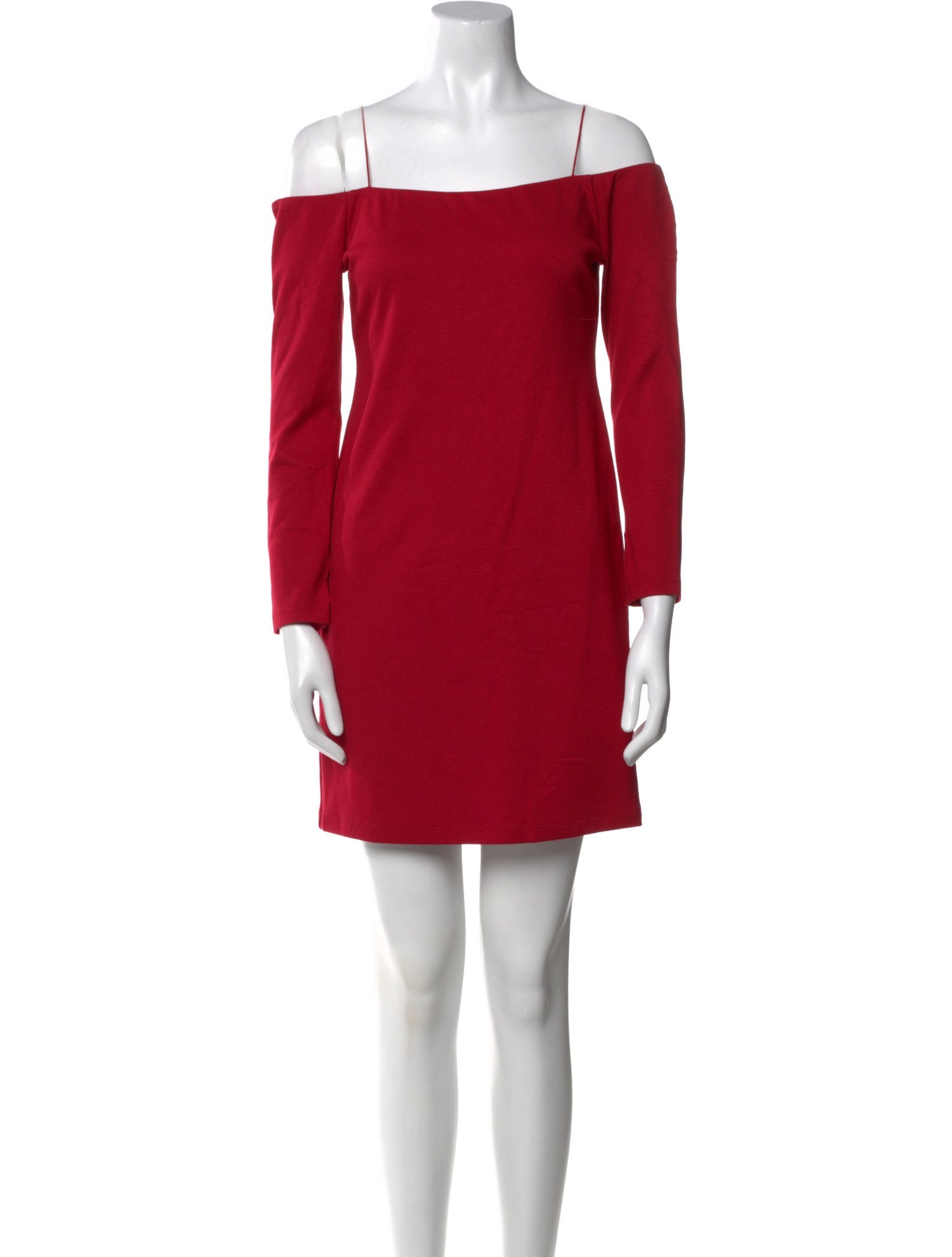Alice + Olivia Square Neckline Mini Dress