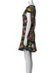 Alice + Olivia Floral Print Mini Dress