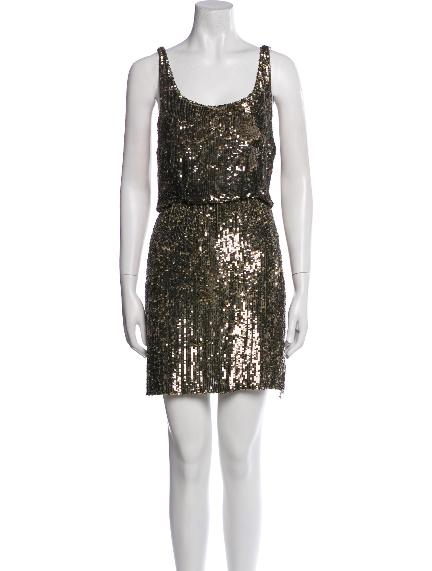 Alice + Olivia Silk Mini Dress