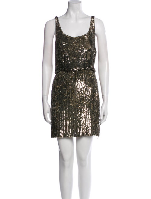 Alice + Olivia Silk Mini Dress