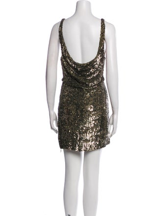 Alice + Olivia Silk Mini Dress