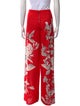Alice + Olivia Floral Print Wide Leg Pants