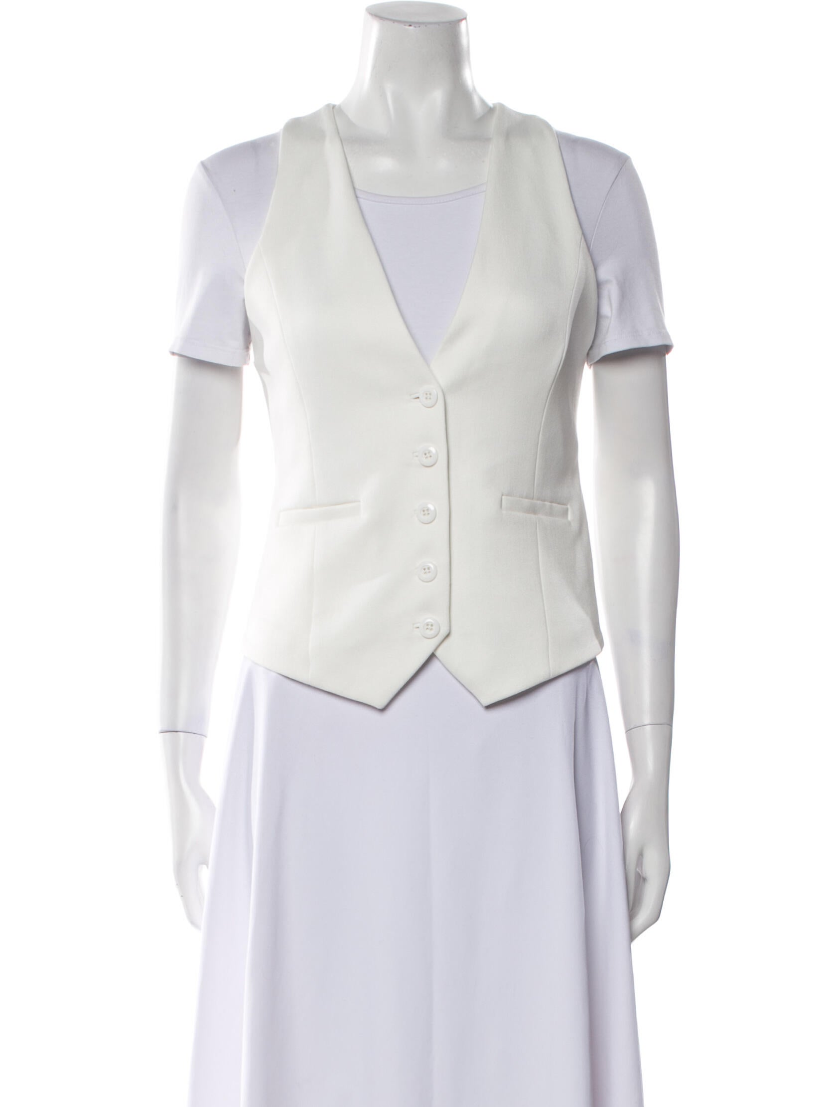 Alice + Olivia V-Neck Short Sleeve Top