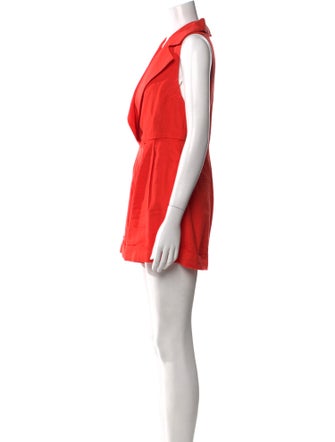 Alice + Olivia V-Neck Romper