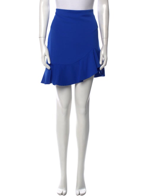 Alice + Olivia Ruffle Embellishment Mini Skirt