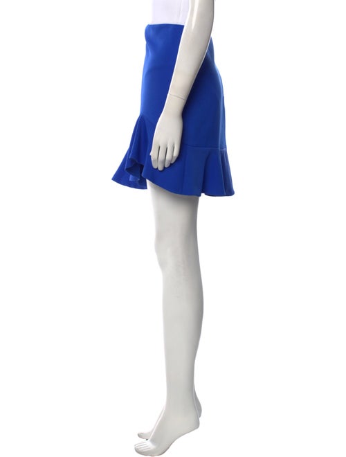 Alice + Olivia Ruffle Embellishment Mini Skirt