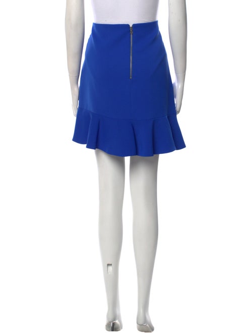 Alice + Olivia Ruffle Embellishment Mini Skirt