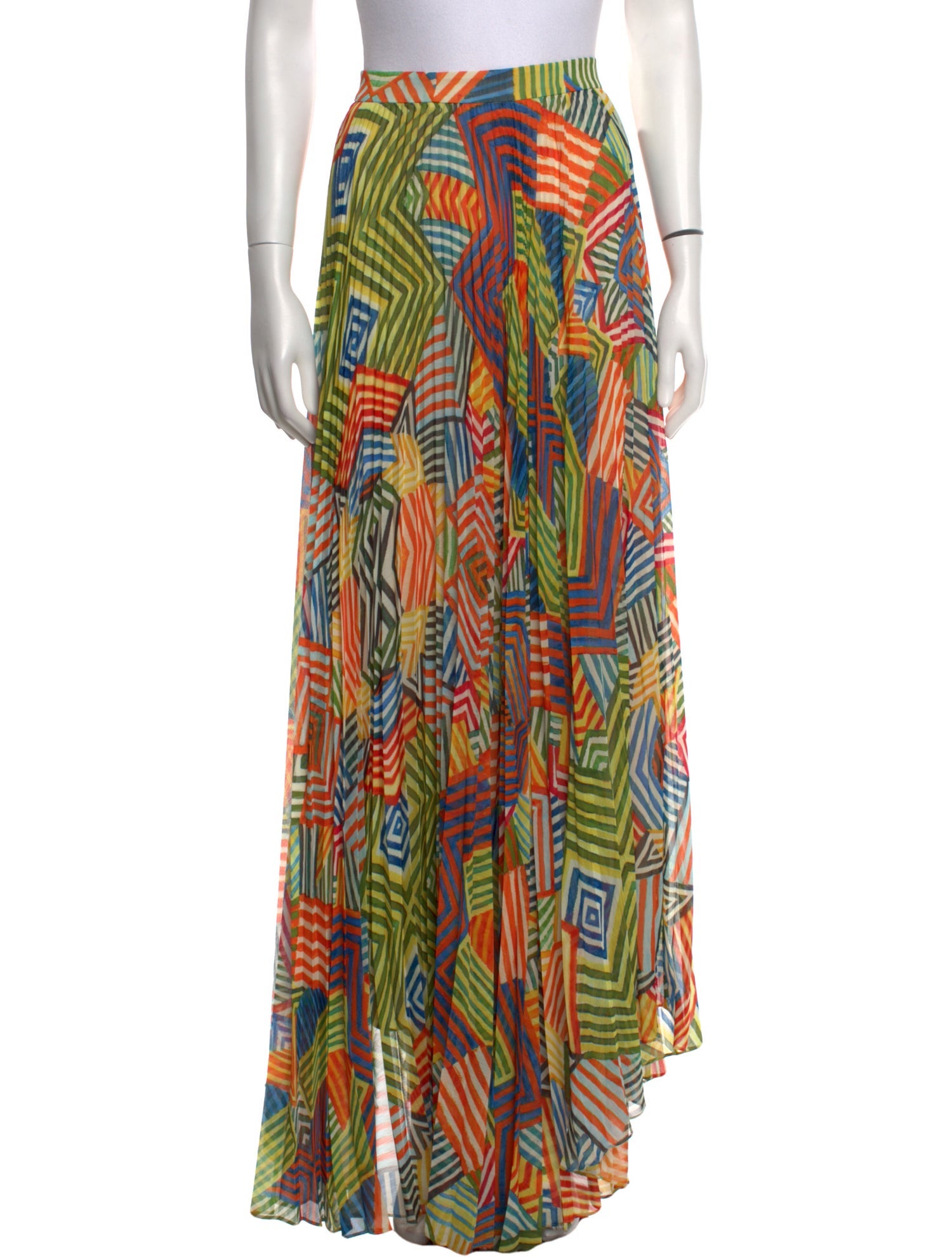 Alice + Olivia Printed Midi Length Skirt