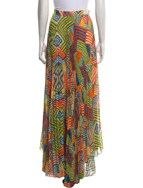 Alice + Olivia Printed Midi Length Skirt