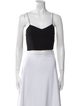 Alice + Olivia Square Neckline Sleeveless Crop Top