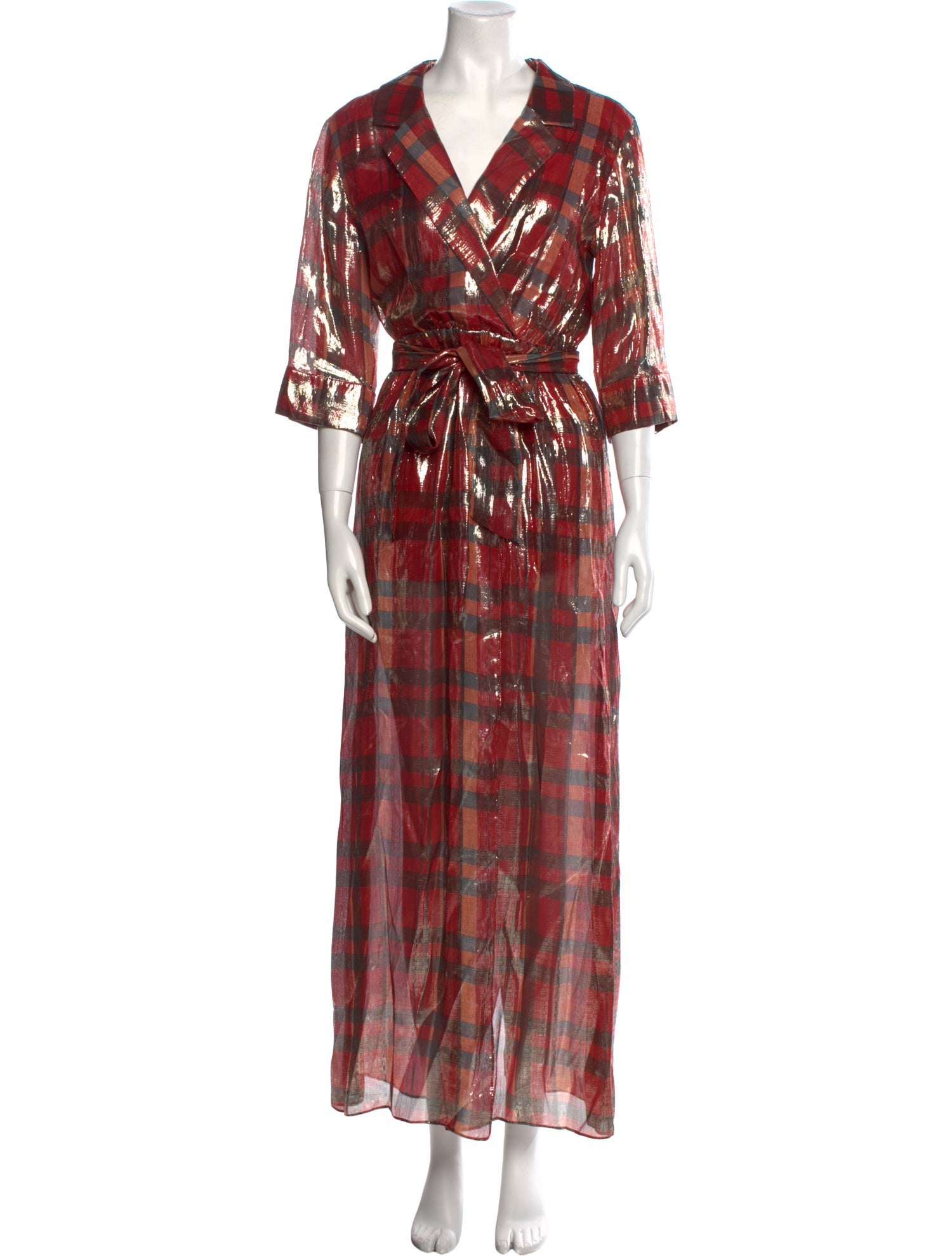 Alice + Olivia Silk Long Dress