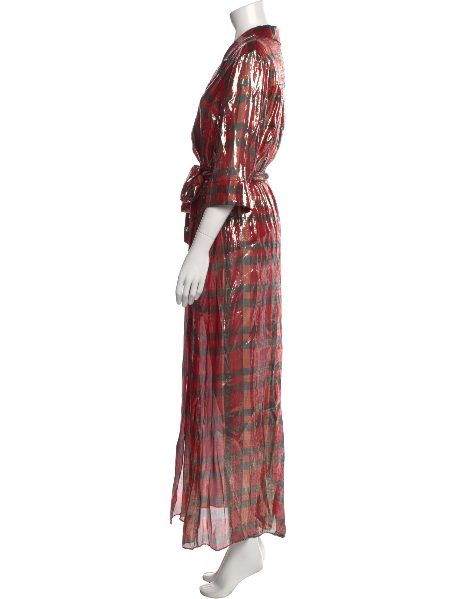 Alice + Olivia Silk Long Dress