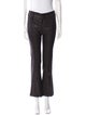 Alice + Olivia Virgin Wool Straight Leg Pants
