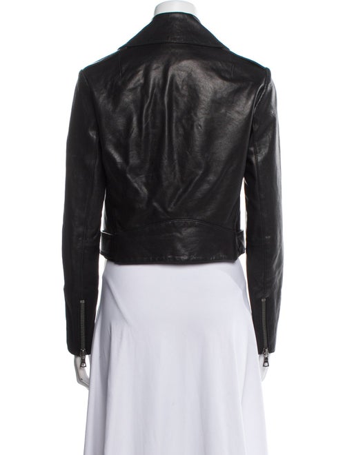 Alice + Olivia Leather Biker Jacket