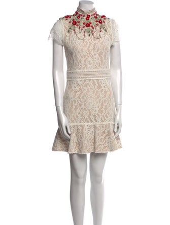 Alice + Olivia Nylon Mini Dress