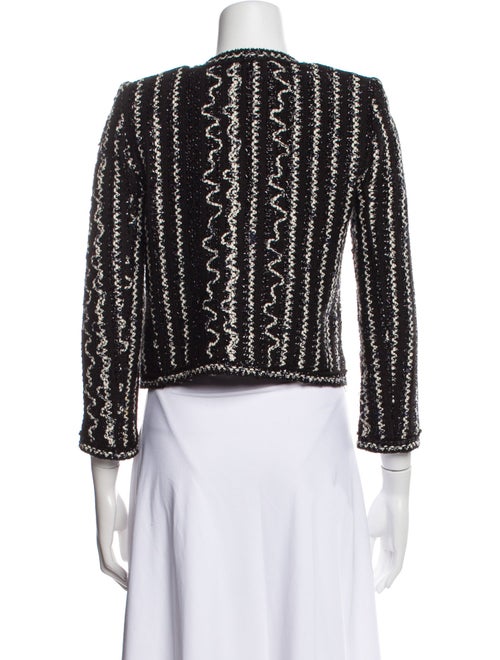 Alice + Olivia Tweed Pattern Evening Jacket