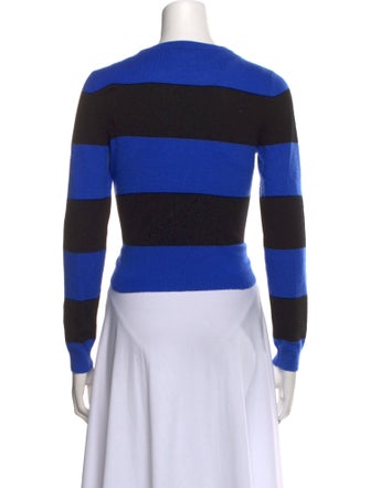 Alice + Olivia Cashmere Striped Sweater