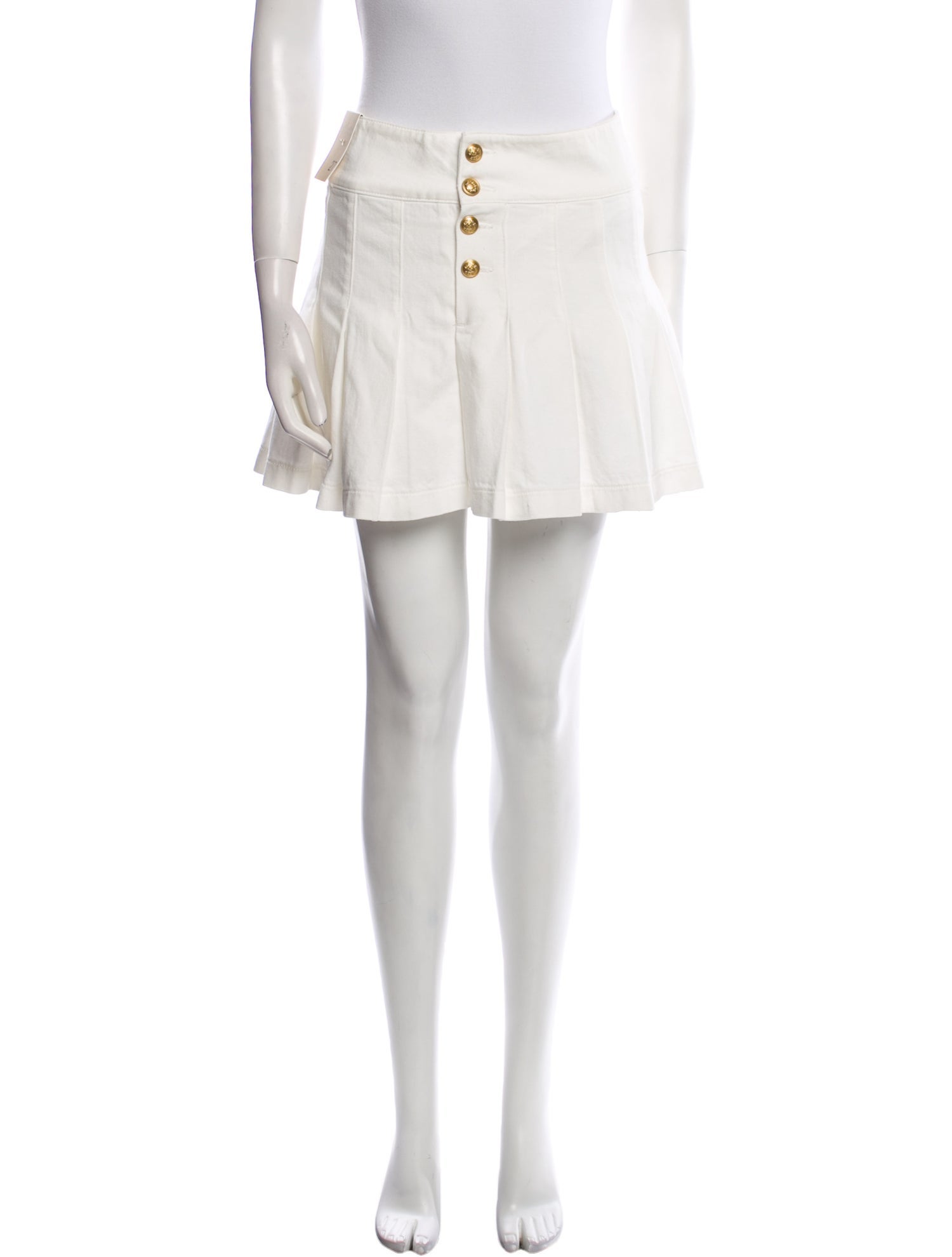 Alice + Olivia Ruffle Embellishment Mini Skirt w/ Tags