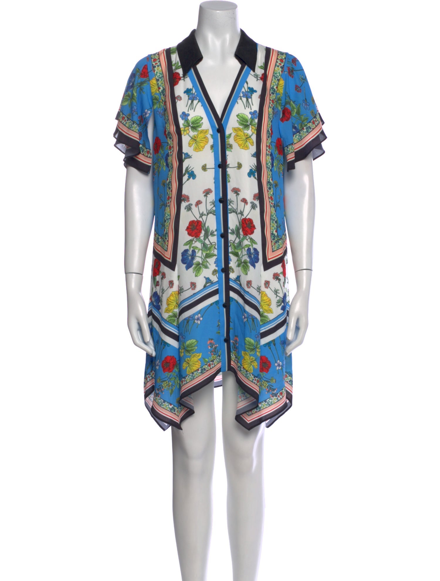 Alice + Olivia Printed Mini Dress