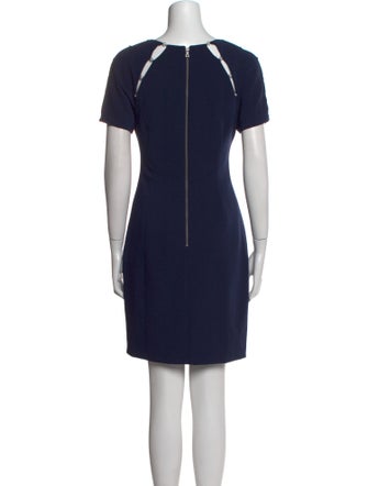 Alice + Olivia Square Neckline Mini Dress