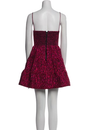 Alice + Olivia Printed Mini Dress