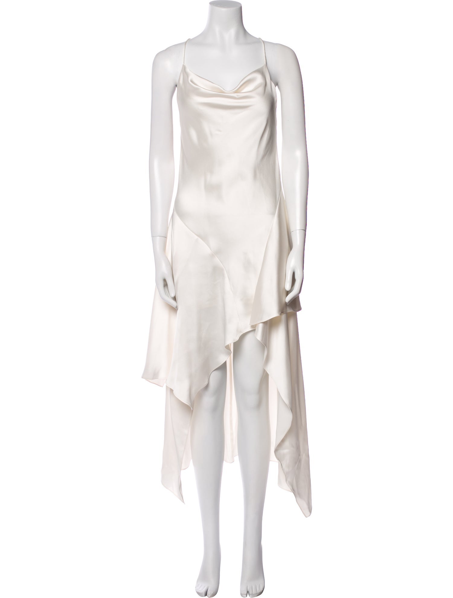 Alice + Olivia Cowl Neck Long Dress