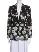 Alice + Olivia Floral Print Blazer