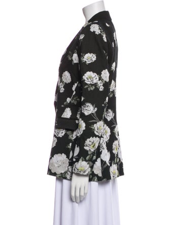 Alice + Olivia Floral Print Blazer